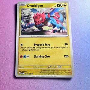 druddigon - 115/159 (common) — pokemon: journey together